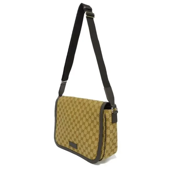 Auth Gucci Gg Canvas Messenger Bag #106415G61B - Picture 2 of 15